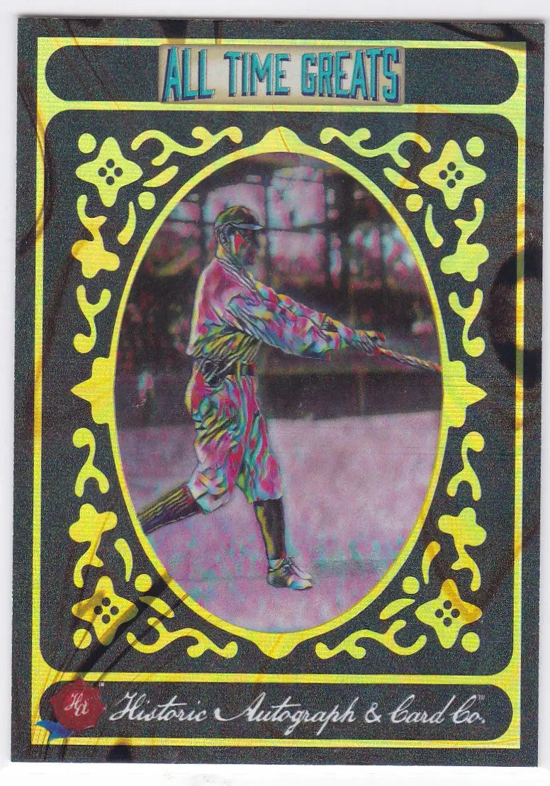 Vintage baseball trading card of Napoleon Lajoie, a Historic Autographs Time Greats collectible