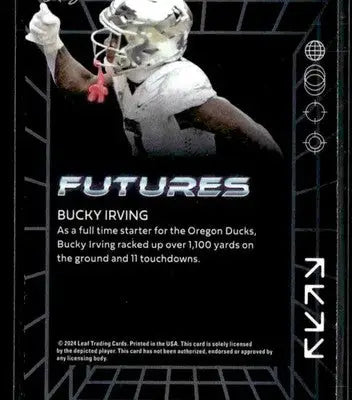 2024 Leaf Futures #23 Bucky Irving - Football Card Single