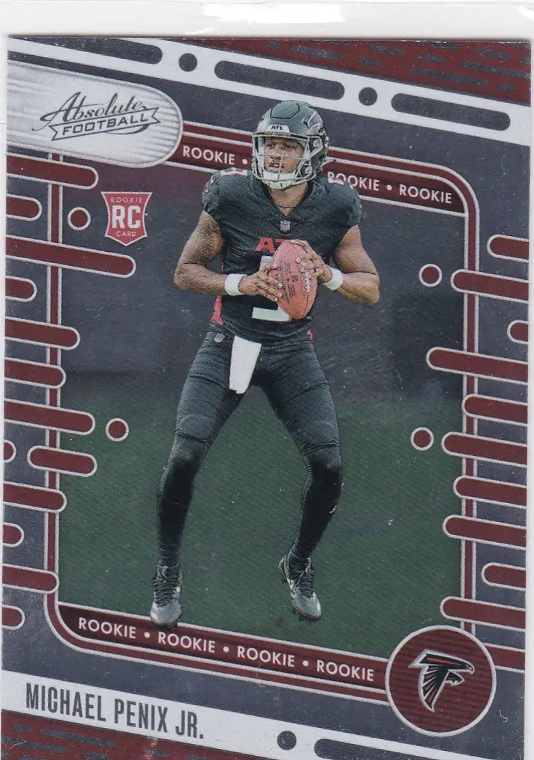 2024 Panini Absolute #108 Michael Penix Jr RC Atlanta Falcons - Football Card Single