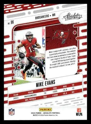 2024 Panini Absolute #96 Mike Evans Retail - Football Card Single
