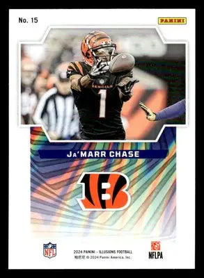 2024 Panini Illusions #15 Ja’Marr Chase Game Magicians - Football Card Single