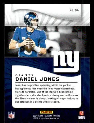 2024 Panini Illusions #64 Daniel Jones Retail - Football Card Single