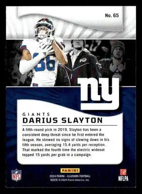 2024 Panini Illusions #65 Darius Slayton Retail - Football Card Single
