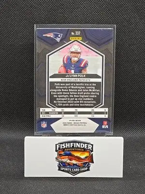 2024 Panini Mosaic - Rookies Ja’Lynn Polk #337 No Huddle Silver Mosaic Prizm... - Football Card Single