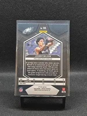 2024 Panini Mosaic - Rookies Johnny Wilson #396 Red Camo Mosaic Prizm (RC)