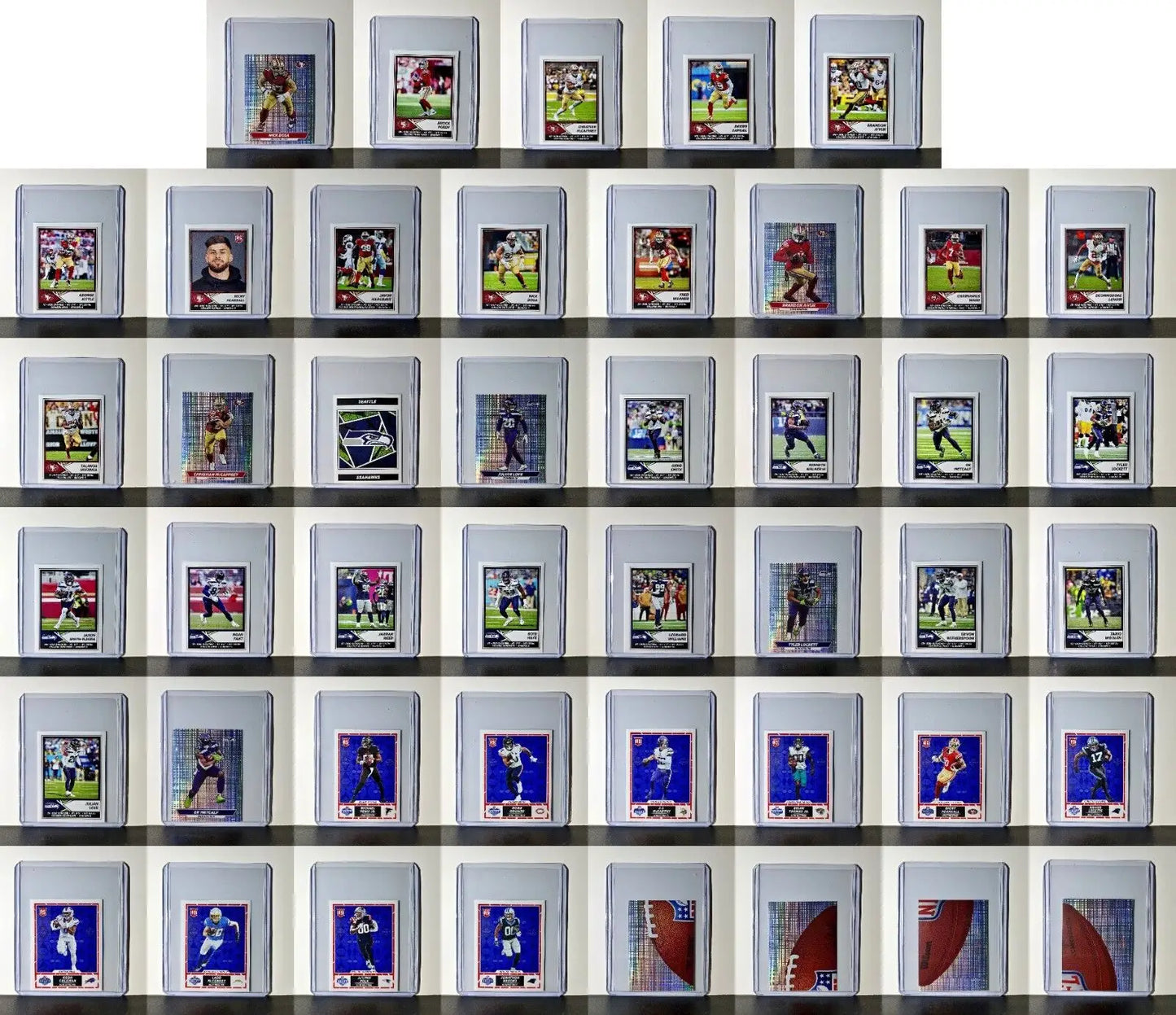 2024 Panini NFL Sticker Collection Complete 566 Football Sticker Set - Toploaded - Football Sticker Collection