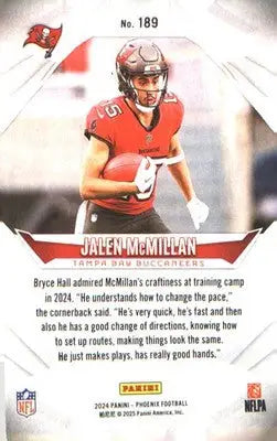 2024 Panini Phoenix #189 Jalen McMillan Rookie RC - Football Card Single