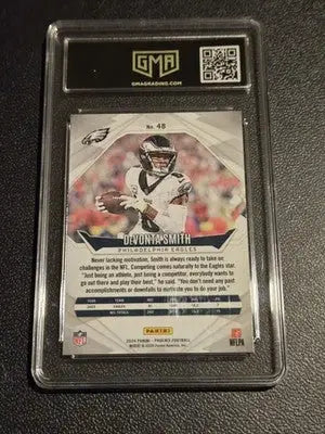 2024 Panini Phoenix #48 DeVonta Smith Hyper GMA 10 - Football Card Single