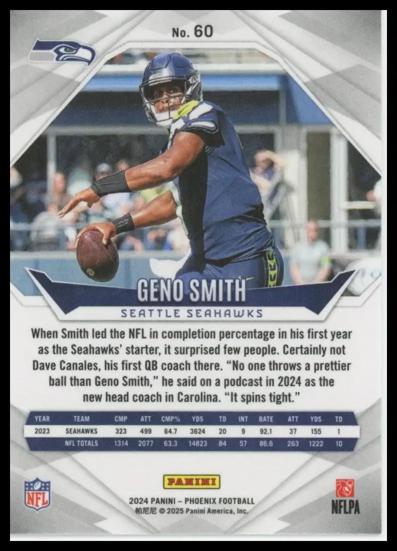 2024 Panini Phoenix - Geno Smith #60 - Football Card Single