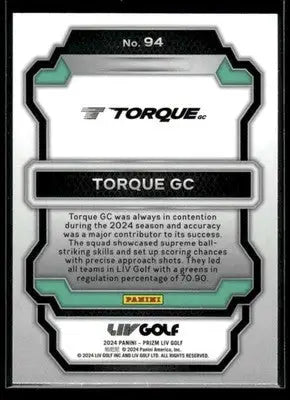 2024 Panini Prizm LIV Torque #94 Torque - Other