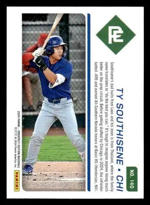 2024 Panini Prospect Edition #140 Ty Southisene - Baseball Card Single