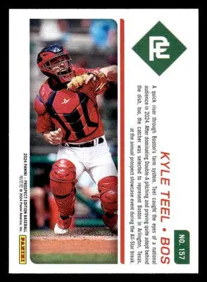 2024 Panini Prospect Edition #157 Kyle Teel - Baseball Card Single