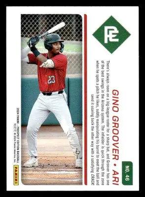 2024 Panini Prospect Edition #46 Gino Groover - Baseball Card Single
