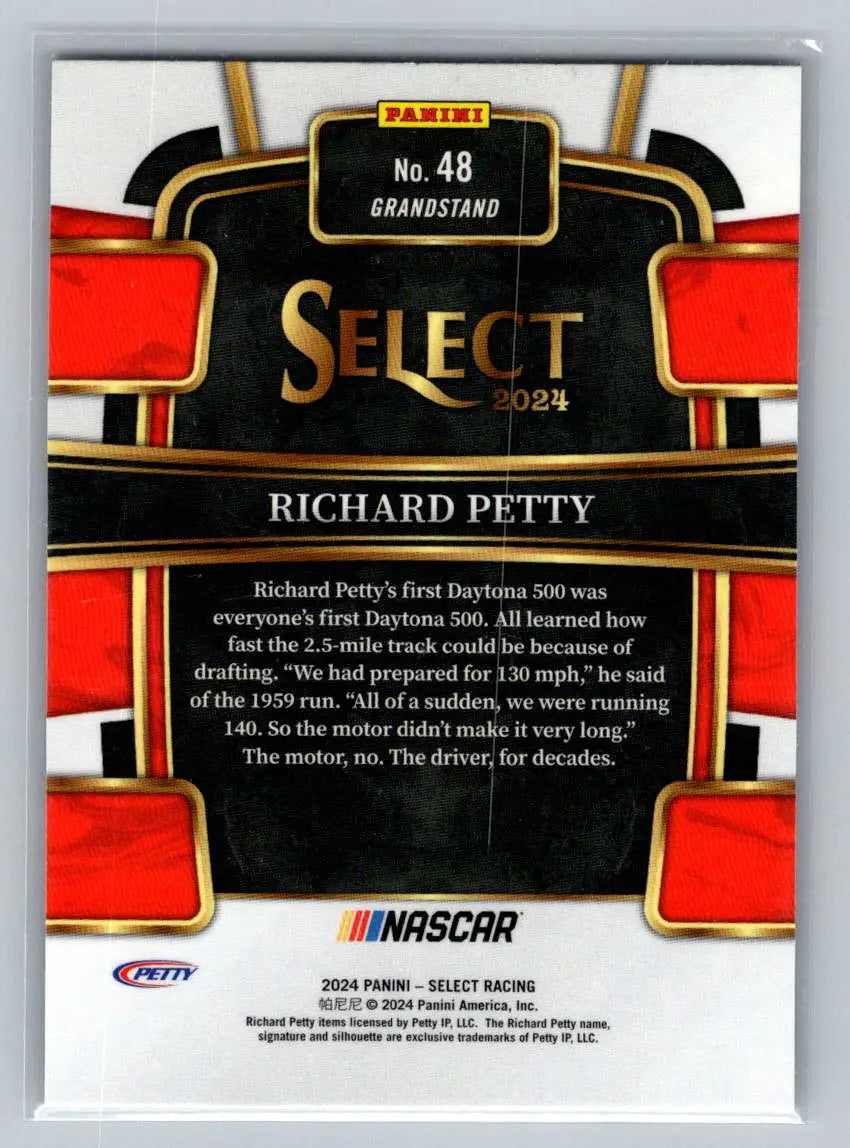 2024 Panini Select #48 Richard Petty Petty Enterprises - Racing Card Single