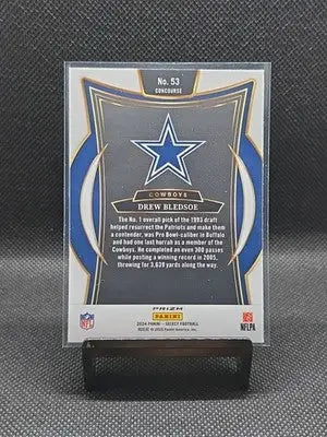 2024 Panini Select #53 Drew Bledsoe Green & Black Prizm Shock - Football Card Single