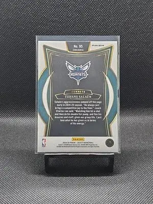 2024 Panini Select Tidjane Salaün Cracked Blue Ice RC #95 - Basketball Card Single