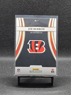 2024 Panini Select - Turbocharged Joe Burrow #7 - Football Card Single