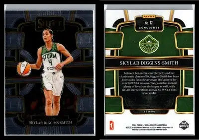 2024 Panini Select WNBA #12 Seattle Storm - Basketball Card Single