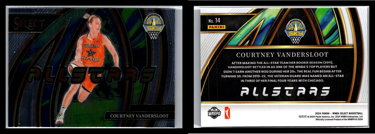 2024 Panini Select WNBA #14 Chicago Sky - Basketball Card Single