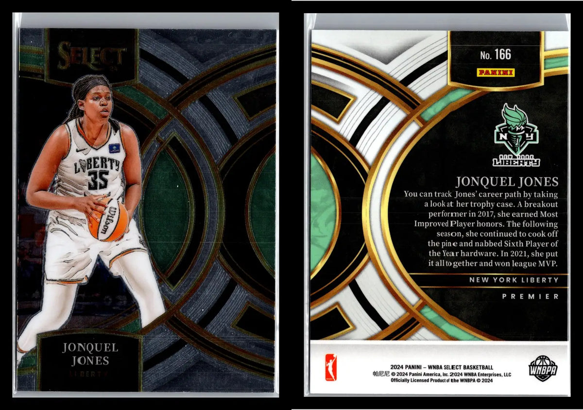 2024 Panini Select WNBA #166 New York Liberty - Basketball Card Single