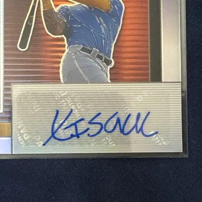 2024 Panini Select Xavier Isaac Autographed Card featuring baseball trading card with autograph
