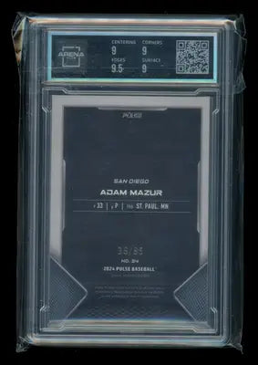 2024 Pulse Adam Mazur #34 Ruby 38/85 Baseball Arena Club 9 - Baseball Card Single