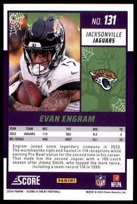 2024 Score-A-Treat Base Evan Engram Jacksonville Jaguars 131 - Football Card Single