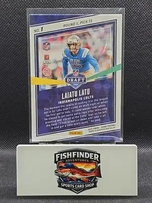 2024 Score - Nfl Draft Laiatu Latu #1 (RC) - Football Card Single