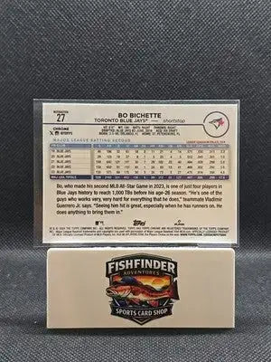 2024 Topps Chrome - Bo Bichette #27 Refractor - Baseball Card Single