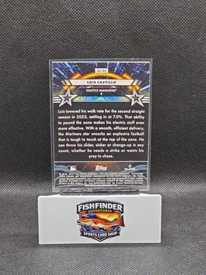 2024 Topps Cosmic Chrome - Star Command Luis Castillo #SC-22 - Baseball Card Single