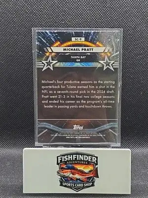 2024 Topps Cosmic Chrome - Star Command Michael Pratt #SC-9 (RC) - Football Card Single
