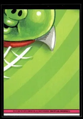 2024 Topps Garbage Pail Kids: Green Day Brave Dave #17b Booger Green
