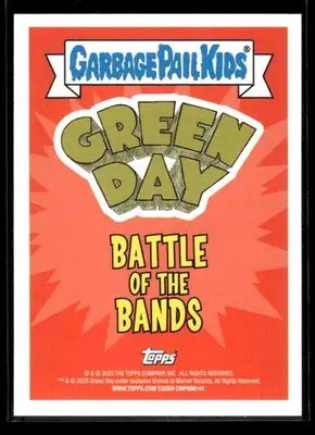 2024 Topps Garbage Pail Kids: Green Day Kill Bill #BB-1 Battle of the Bands