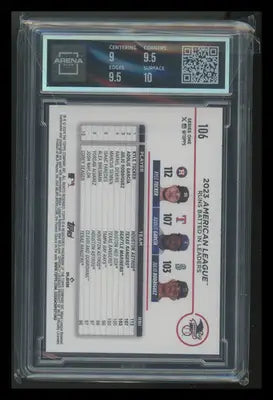 2024 Topps Julio Rodriguez Adolis Garcia Kyle Tucker #106 Arena Club 9.5 - Baseball Card Single