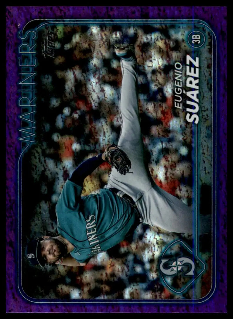 2024 Topps - Purple Holofoil #1-250 Complete Your Set You Pick Choose Near Mint - 231 Eugenio Suárez - Baseball Card