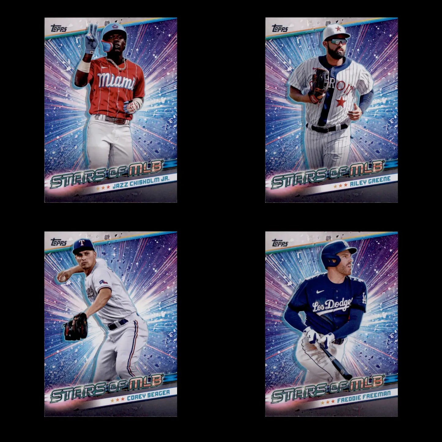2024 Topps Series 1 Stars of MLB #MLB1 -SMLB30 Complete Your Set You Pick Card - Baseball Card Single