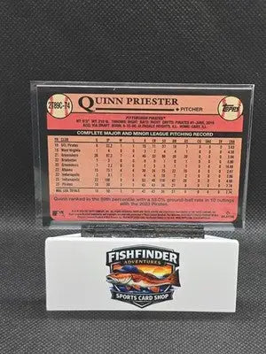 2024 Topps Series 2 - Quinn Priester RC - 1989 Topps Chrome Silver Pack Mojo - Baseball Card Single