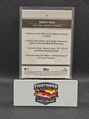 2024 Topps Tribute - Gerrit Cole #70 - Baseball Card Single