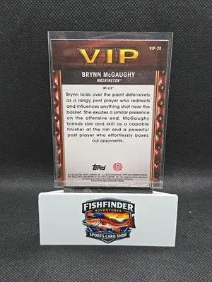 2025-26 Bowman Chrome VIP #VIP-20 Brynn McGaughy - Basketball Card Single