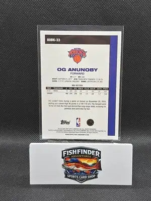2025-26 Topps - 1980-81 Topps Basketball OG Anunoby #80BK-33 - Basketball Card Single