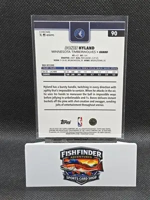 2025-26 Topps Chrome - Bones Hyland #90 X-Fractor - Basketball Card Single