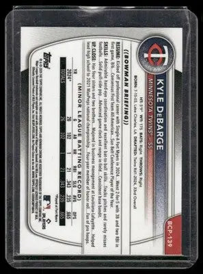 2025 Bowman Chrome Prospects Kyle DeBarge #BCP-139 Baseball - Baseball Card Single
