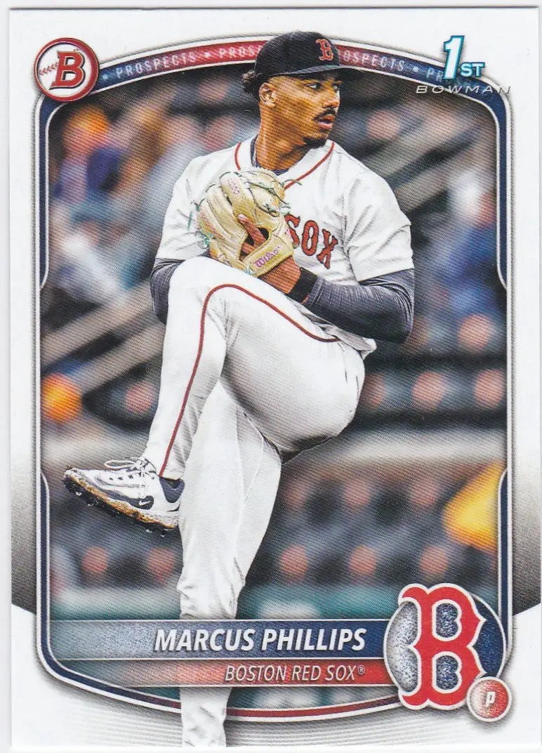 2025 Bowman Draft #BD-54 Marcus Phillips 1st Bowman Boston Red Sox - Baseball Card Single