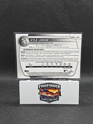 2025 Bowman Draft - Chrome Kyle Lodise #BDC-144 Mojo Refractor (RC) - Baseball Card Single