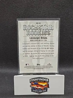 2025 Bowman - Rockstar Rookies Luisangel Acuna #RR-18 (RC) - Baseball Card Single