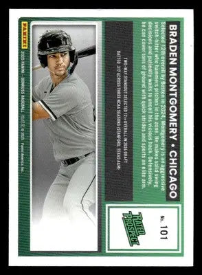 2025 Donruss #101 Braden Montgomery Optic - Baseball Card Single