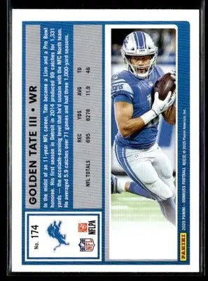 2025 Donruss #174 Golden Tate - Football Card Single
