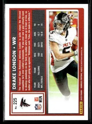 2025 Donruss #225 Drake London - Football Card Single