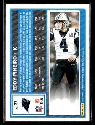 2025 Donruss #37 Eddy Pineiro - Football Card Single