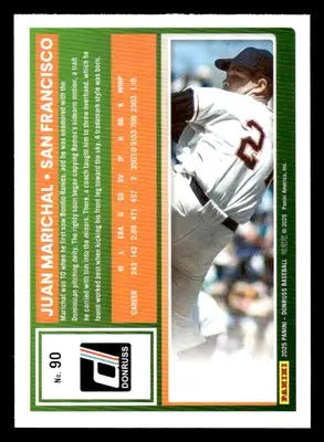 2025 Donruss #90 Juan Marichal - Baseball Card Single